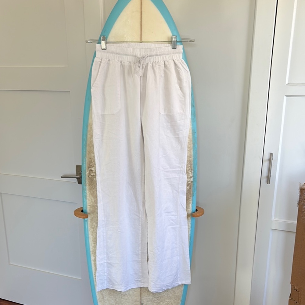 Roxy White Flare Pants